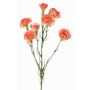 Ramo decorativo di garofano PIARA, salmone, 60 cm, Ø 3-5 cm