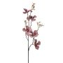 Ramo artificiale di corniolo KROVEX, viola-oro, 70 cm