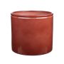 Vaso da piante ALCHIBA in ceramica, rosso-marrone, 21,5cm, Ø23,3cm