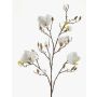 Magnolia artificiale LILO, crema, 110cm, Ø5-9cm