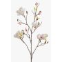 Magnolia artificiale LILO, bianco-rosa, 110cm, Ø5-9cm