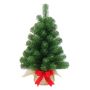 Albero di Natale artificiale WARSCHAU, sacco di iuta naturale, 60 cm, Ø 40 cm