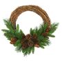 Ghirlanda decorativa di abete ALFRED, verde, Ø 40 cm