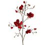 Ramo di magnolia in tessuto JACKA, rosso, 105 cm