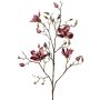 Ramo di magnolia in tessuto JACKA, rosa antico, 105 cm