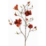 Ramo di magnolia in tessuto JACKA, arancione scuro, 105cm