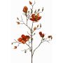 Ramo di magnolia in tessuto JACKA, arancione, 105cm