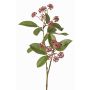 Ramo artificiale di corniolo PANGO con boccioli, rosa antico, 70cm, Ø7cm