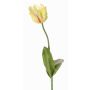 Fiore in tessuto Tulipano pappagallo UAKARI, giallo-verde-fucsia, 65cm, Ø6cm
