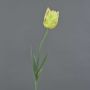 Fiore in tessuto Tulipano pappagallo UAKARI, giallo-verde-fucsia, 65cm, Ø6cm