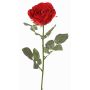 Rosa in velluto HUSA, rossa, 75 cm, Ø 10 cm