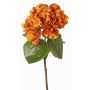 Ortensia artificiale CHIDORI, arancione, 60 cm, Ø 18 cm