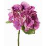 Ortensia artificiale CHIDORI, viola-crema, 30 cm, Ø 13 cm