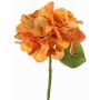 Ortensia artificiale CHIDORI, arancione, 30 cm, Ø 13 cm