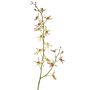 Ramo di fiori artificiali, orchidea Cattleya TRASSA, verde chiaro-rosso, 80 cm, Ø 4-8 cm