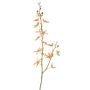 Ramo di fiori artificiali, orchidea Cattleya TRASSA, arancione-giallo-rosso, 80 cm, Ø 4-8 cm