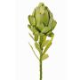 Fiore di carciofo artificiale JENBALA, verde, 35 cm, Ø 7 cm