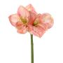 Amaryllis artificiale NARWELA, rosa-fucsia-crema, 70 cm, Ø 10-13 cm