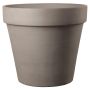 Vaso da fiori in terracotta NUVENS, color taupe, 70cm, Ø79cm