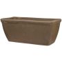 Fioriera MUKIL in terracotta, marrone, 39 x 18 x 17 cm