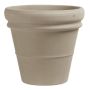 Portafiori in terracotta BRYNEX con doppio bordo, beige, 42cm, Ø45cm