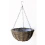 Fioriera sospesa in rattan RAZA, marrone, 12/50 cm, Ø 40 cm