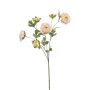 Ranuncolo artificiale DAVELLA, rosa-crema, 80cm