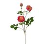Ramo artificiale di peonia KROVEL, corallo, 75 cm