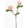 Ramo artificiale di ranuncolo FLORANCE, rosa-salmone, 45 cm