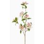 Ramo decorativo di ciliegio ornamentale RETLOZ con fiori, rosa chiaro, 90 cm