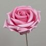 Rosa decorativa in schiuma sintetica REGINE, rosa, 30 cm, Ø 16 cm