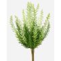 Erica artificiale ELSAWO su stelo, crossdoor, bianco-verde, 30cm