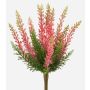 Erica artificiale ELSAWO su stelo, crossdoor, rosa, 30cm