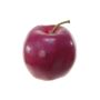 Frutta decorativa Mela HENNY, rossa, 8cm, Ø8,5cm