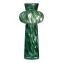 Vaso da fiori ARKANA in vetro, verde trasparente, 41 cm, Ø 19 cm