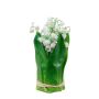 Composizione floreale artificiale con mughetti IKENNA, bianco, 15 cm, Ø 6 cm