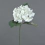 Fiore artificiale ortensia GUNILLA, Eco Collection, bianco-lilla, 60 cm, Ø 12 cm
