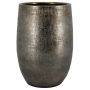 Vaso in ceramica ILSE con venature, oro, 30 cm, Ø 23 cm