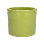 Vaso in ceramica ALCHIBA, verde mela, 17,6 cm, Ø 19,4 cm