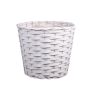 Cesto per fiori AHMANIU, bianco, 18 cm, Ø 22 cm