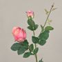 Rosa artificiale CARUSA, rosa, 80 cm, Ø 8 cm