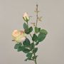 Rosa artificiale CARUSA, rosa-crema, 80 cm, Ø 8 cm