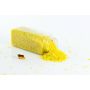 Granulato di vetro decorativo / Sassolini di vetro SCRAT, giallo brillante, 3-8mm, Confezione da 605ml, Prodotto in Germania