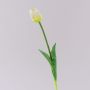Tulipano artificiale LONA, bianco-verde, 45 cm, Ø 4 cm