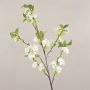 Ramo di fiori di ciliegio artificiale MATSUDA con fiori, bianco crema, 130 cm, Ø 6-11 cm
