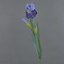 Iris finto ALYSSA, blu, 70cm, Ø13cm