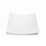 Supporto per candele NOELYA in ceramica, bianco, 16x16cm