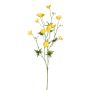 Ranuncolo di plastica NORA, giallo, 70cm, Ø2-3cm