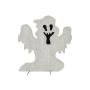 Figura decorativa di Halloween: sagoma di fantasma SPOOKY GHOST, bianca, 58 cm