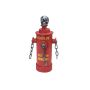 Decorazione di Halloween idrante SPRINKY con teschio, risata inquietante, funzione di movimento, LED, 28 cm